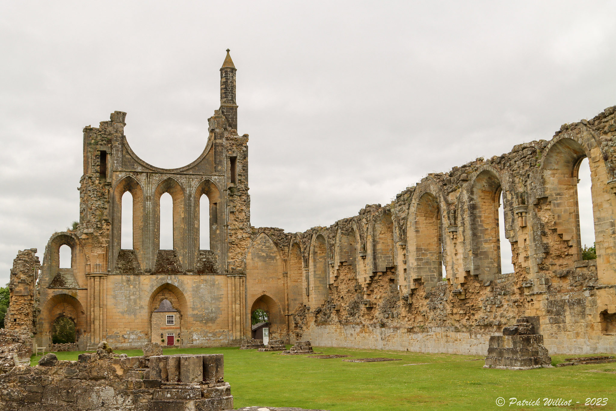 Byland Abbey, North York Moors National Park